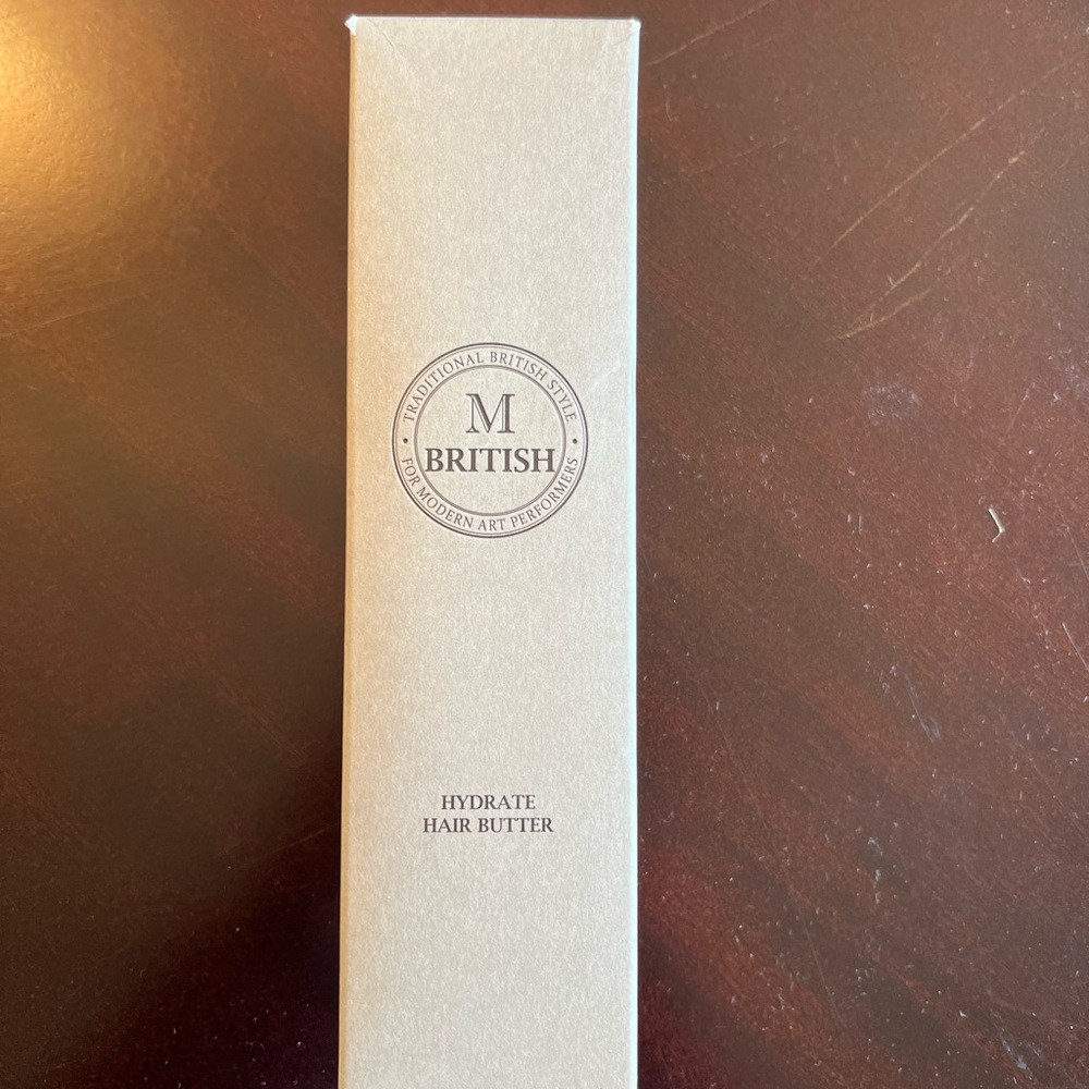 British M Hydrate Hair Butter NEW